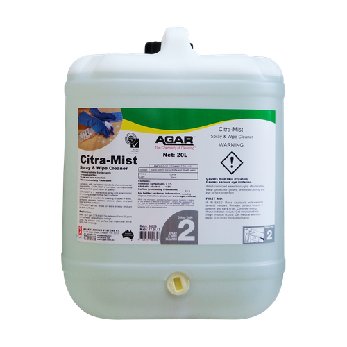 Citra Mist Spray & Wipe- 20 Lt