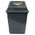 Rectangle Bin Spring Lid 25lt