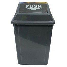 Rectangle Bin Spring Lid 25lt