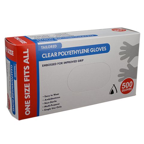 Polyethylene Gloves (Pk 500)