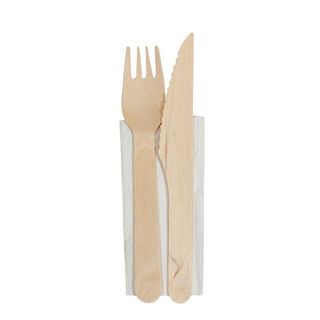 Wooden Cutlery Set (K,F,N)