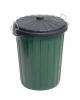 Bin Plastic with Lid 75 Lt