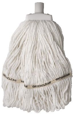 Mop Head D/C Round White