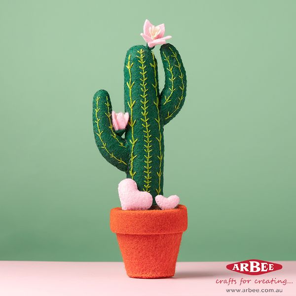 Felt cactus