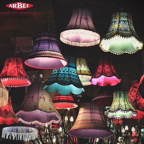 Colourful Lampshades
