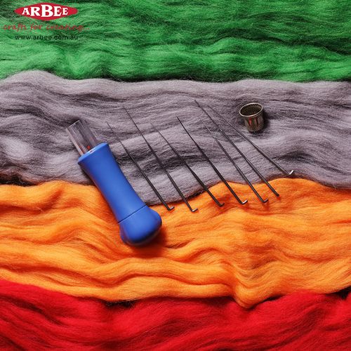 Needle Felting: Learn How To Needle Felt For Beginners - Arbee Craft