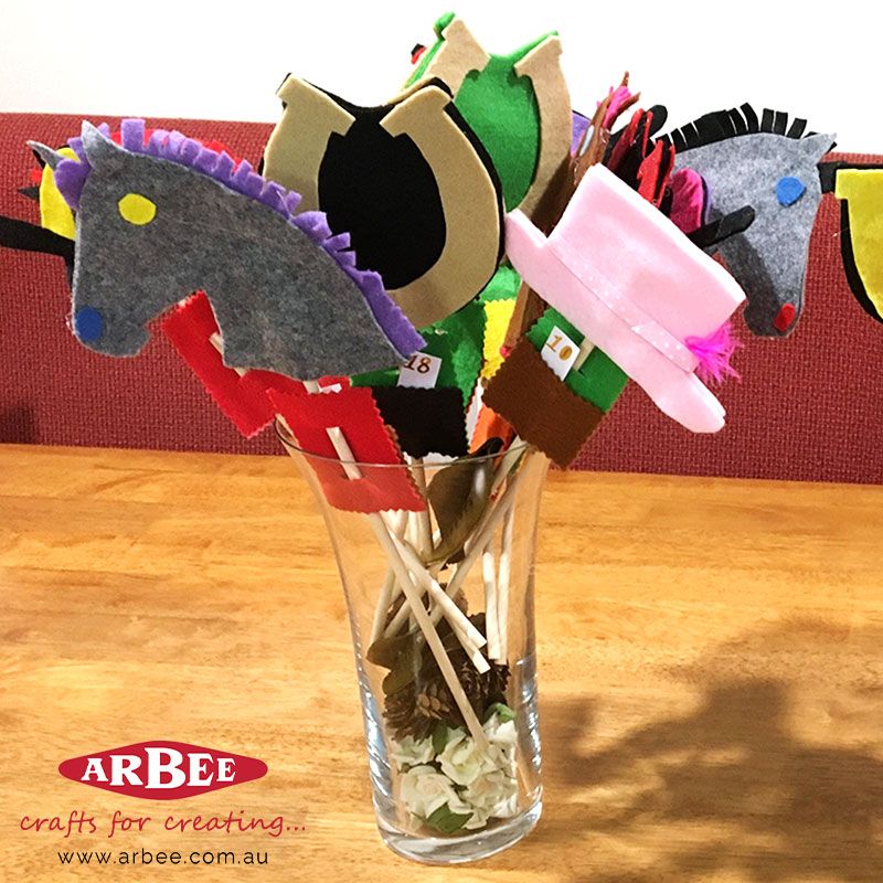 Felt Craft Spring Racing Project Finished