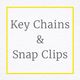 Keychains & Snap Clips for Jewellery Making