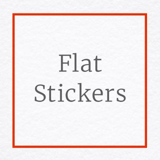 Flat Stickers