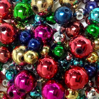 Pearl Beads Mixture Asst Metallics 20g