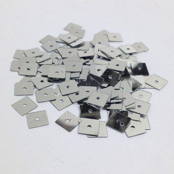Square Sequins 7mm Silver 250g