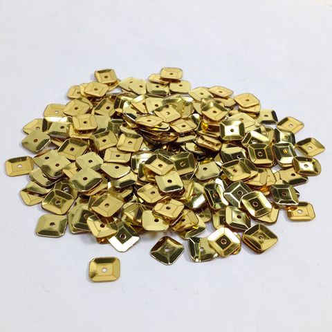 Square Sequins 7mm Gold 35g