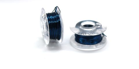 Beading Wire 0.32mm Blue 5m Pkt2