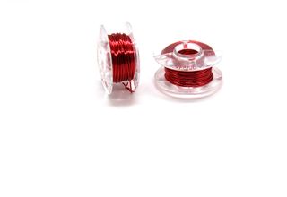 Beading Wire 0.32mm Red 5m Pkt2