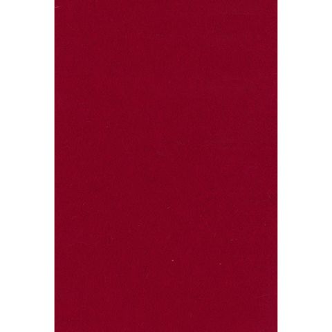 A4 Felt Sheet Visc Wool Dark Red Each