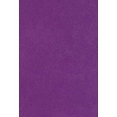 A4 Felt Sheet Visc Wool Purple Each