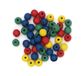 Wood Beads Round 8mm Assorted Pkt 50