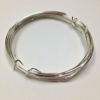 Beading Wire 16ga Silver 2.9m