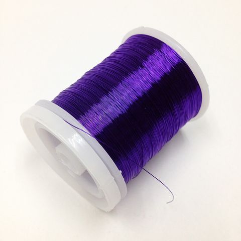 Beading Wire 24ga Purple 18m
