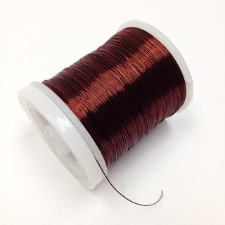 Beading Wire 26ga Brown 30m