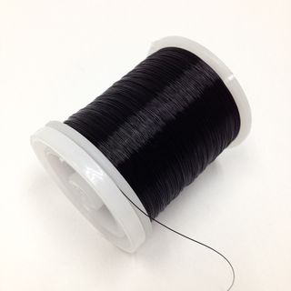 Beading Wire 26ga Black 30m