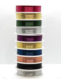 Beading Wire 26ga Assorted 30mt