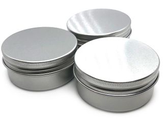Candle Tins Screw Top 57x25mm Pkt 3