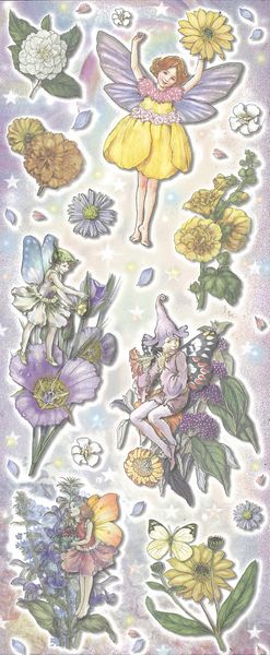 Stickers Fairies Mauve