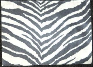 Polyester Felt 80cm Zebra