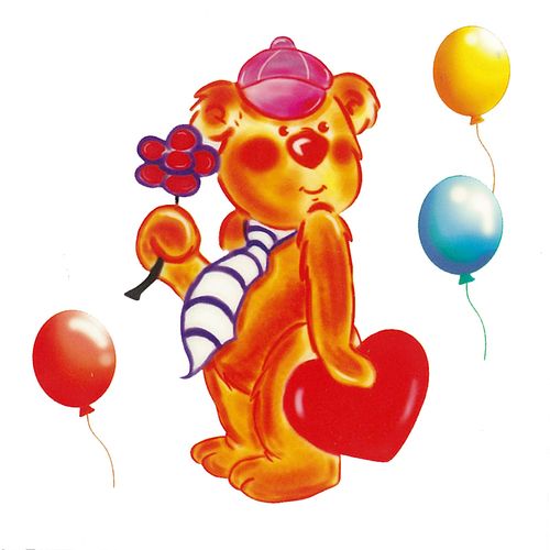 Dec/Transfers Standing Teddy