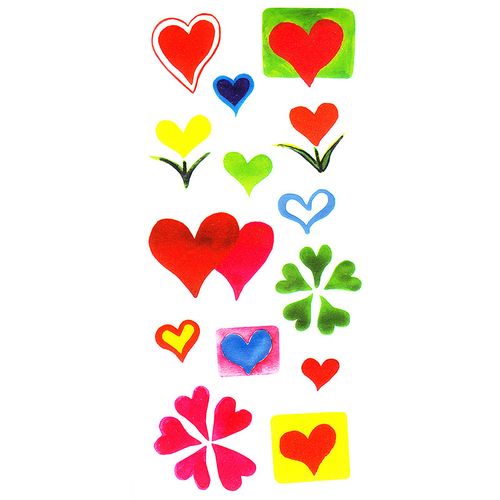 Dec/Transfers Small Hearts & Flowers