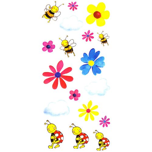 Dec/Transfers Small Flowers/Bees