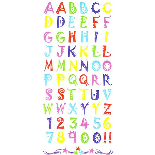 Dec/Transfers Small Letters/Numbers