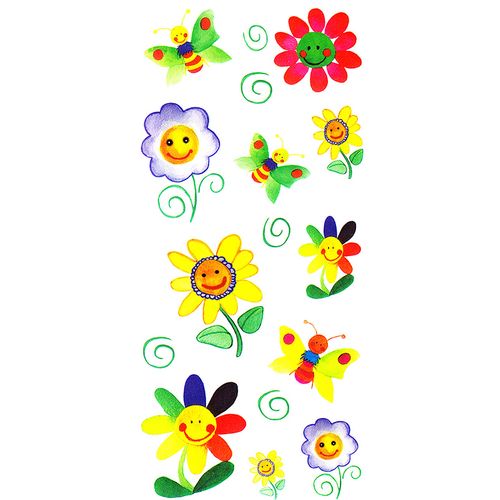 Dec/Transfers Small Flowers