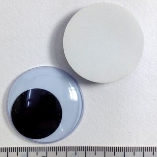 Eyes Joggle Glue On 70mm Pkt 2