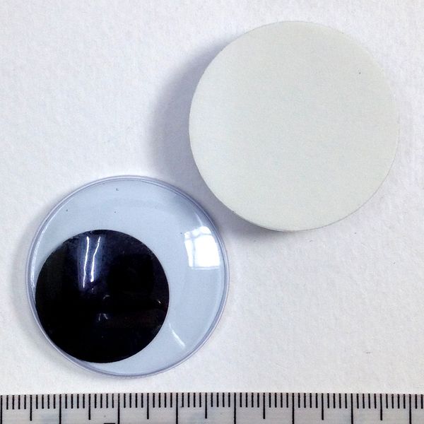 Eyes Joggle Glue On 35mm Pkt 2
