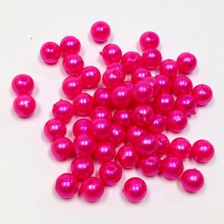 Pearl Beads 8mm Fuchsia 250g