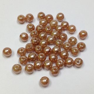 Pearl Beads 8mm Latte 250g