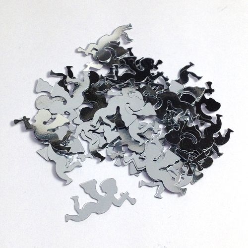 Scatters 15mm Cupid Silver 500g