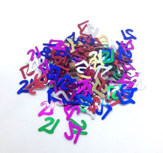 Scatters 11mm Number 21 Assorted 500g