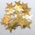 Scatters 17mm Stars w/Hole Las Gold 500g