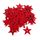 Scatters 17mm Stars w/Hole Red 500g