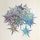 Scatters 25mm Starburst LaserSilver 500g