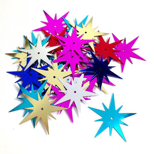 Scatters 25mm Starburst Assorted 500g