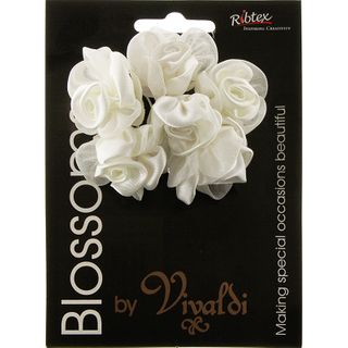 Rose Small 6 Head Bunch Cream