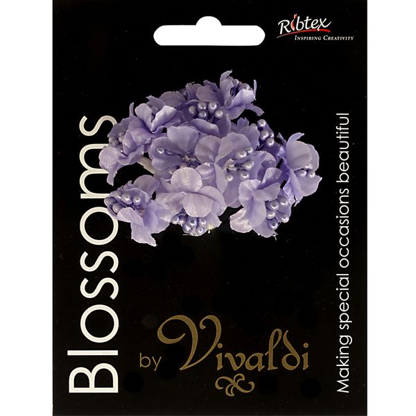 Flower Poly with Pearl Stamens Lavender