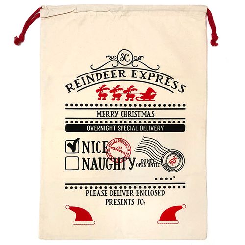 Xmas Santa Sack Reindeer Express