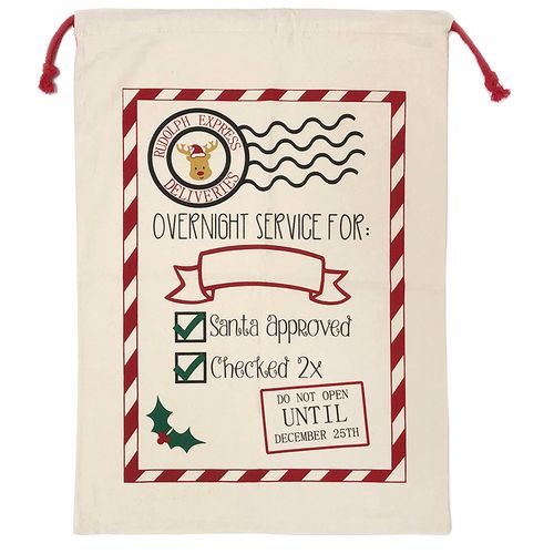 Xmas Santa Sack Overnight Service For