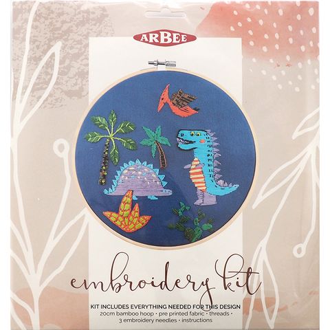 Embroidery Kit Dinosaur Friends