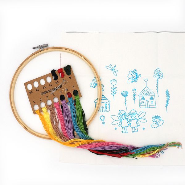 Embroidery Kit Fairy Friends